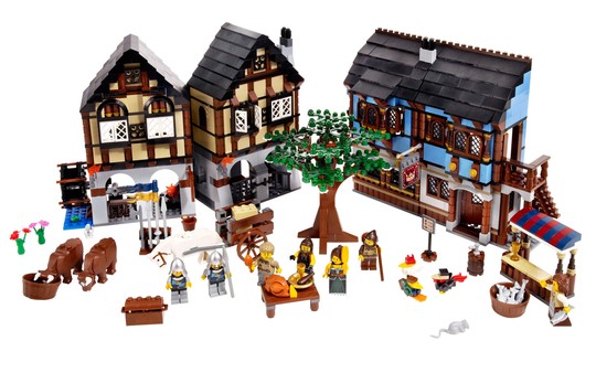 LEGO® Kastély, LEGO Vár (Kingdoms) 10193 - Castle Medieval Market Village
