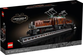 LEGO® ICONS 10277 - Krokodil lokomotív - Krokodil mozdony