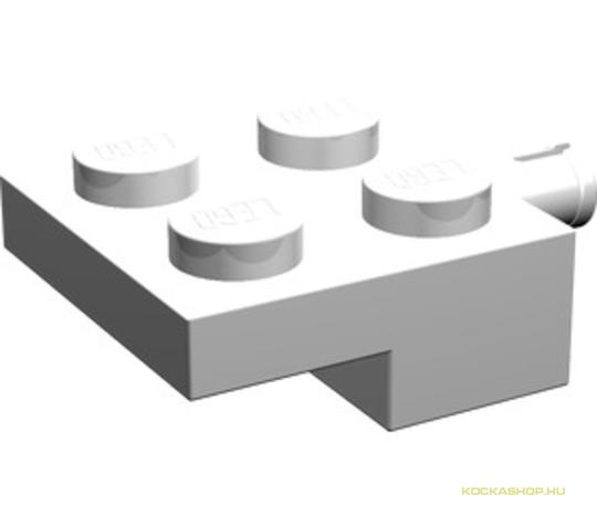 LEGO® Alkatrészek (Pick a Brick) 10313pb - Fehér 2x2 Módosított elem csatlakozóval