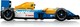 LEGO® ICONS 10353 - Williams Racing FW14B és Nigel Mansell