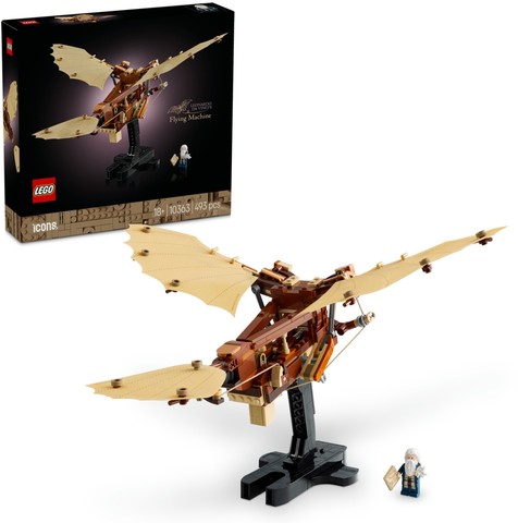 LEGO® ICONS 10363 - Leonardo da Vinci repülő szerkezete