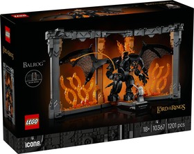 LEGO® ICONS 10367 - Könyvkuckó: A Gyűrűk Ura: Balrog™