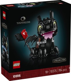 LEGO® ICONS 10375 - Így neveld a sárkányodat: Fogatlan