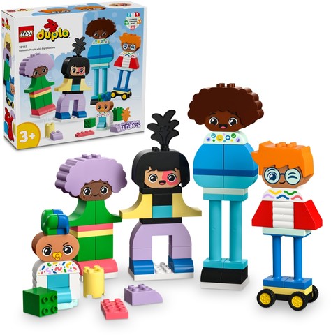 LEGO® DUPLO® 10423 - Megépíthető figurák különféle érzelmekkel