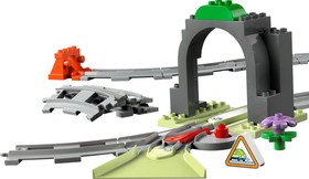 LEGO® DUPLO® 10425 - Vonatalagút és sínek kiegészítő szett