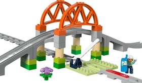 LEGO® DUPLO® 10426 - Vasúti híd és sínek kiegészítő szett