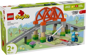 LEGO® DUPLO® 10426 - Vasúti híd és sínek kiegészítő szett