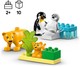 LEGO® DUPLO® 10442 - Állatcsaládok a vadvilágban: Pingvinek és oroszlánok