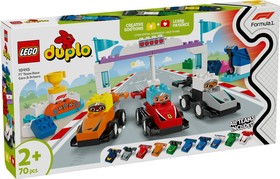 LEGO® DUPLO® 10445 - F1® versenyautók és pilóták