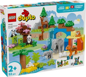 LEGO® DUPLO® 10446 - 3 az 1-ben állatcsaládok a vadvilágban