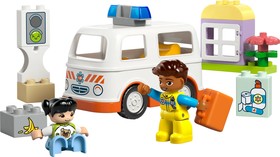 LEGO® DUPLO® 10447 - Mentőautó és mentősofőr