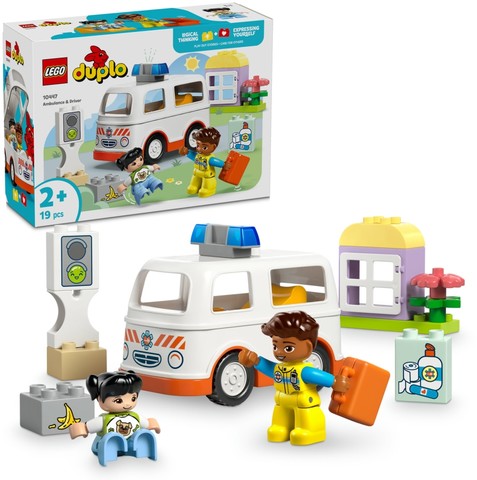 LEGO® DUPLO® 10447 - Mentőautó és mentősofőr