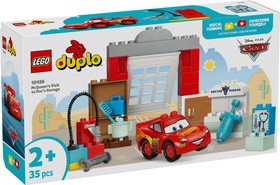 LEGO® DUPLO® 10456 - McQueen látogatása Doki garázsában