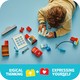 LEGO® DUPLO® 10456 - McQueen látogatása Doki garázsában
