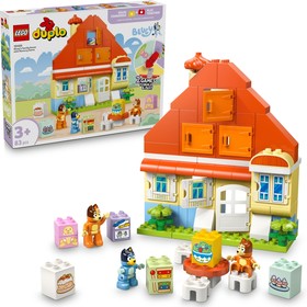 Bluey családi háza memóriajátékkal