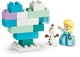 LEGO® DUPLO® 10462 - Jégvarázs: kreatív doboz Elsa és Olaf figurákkal