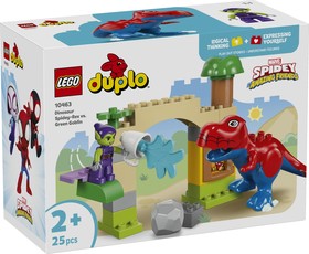 LEGO® DUPLO® 10463 - Dinoszaurusz Spidey-Rex vs. Zöld Manó