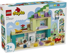 LEGO® DUPLO® 10470 - 3 az 1-ben modern családi ház figurákkal