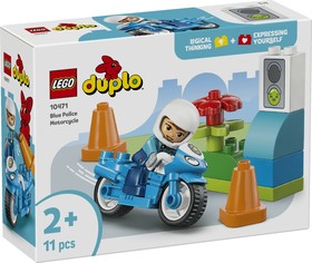 LEGO® DUPLO® 10471 - Kék rendőrségi motorkerékpár