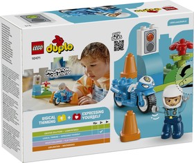 LEGO® DUPLO® 10471 - Kék rendőrségi motorkerékpár