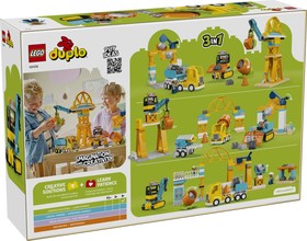 LEGO® DUPLO® 10476 - 3 az 1-ben építési terület és munkagépek