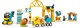 LEGO® DUPLO® 10476 - 3 az 1-ben építési terület és munkagépek