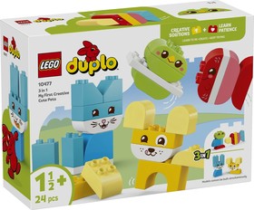 LEGO® DUPLO® 10477 - Kreatív és aranyos, 3 az 1-ben házi kedvencek
