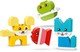 LEGO® DUPLO® 10477 - Kreatív és aranyos, 3 az 1-ben házi kedvencek