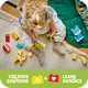 LEGO® DUPLO® 10477 - Kreatív és aranyos, 3 az 1-ben házi kedvencek