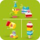 LEGO® DUPLO® 10479 - Színpompás, kreatív csomag