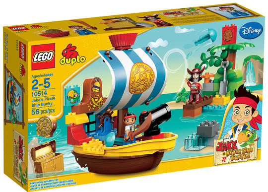 LEGO® DUPLO® 10514 - Jake's Pirate Ship Bucky