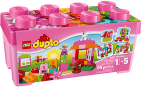 LEGO® DUPLO® Minden egy csomagban rózsaszín dobozos játék