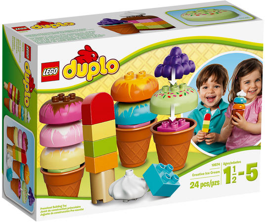 LEGO® DUPLO® 10574 - Kreatív fagylalt készlet