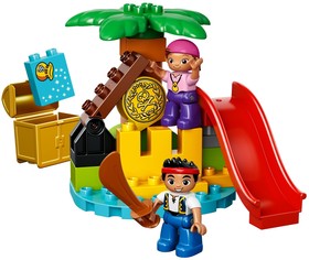 LEGO® DUPLO® 10604 - Jake és Never Land kalózainak kincses szigete