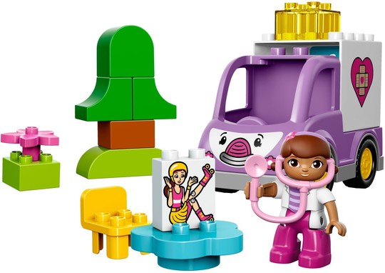 LEGO® DUPLO® 10605 - Doc McStuffins Rosie a mentőautó