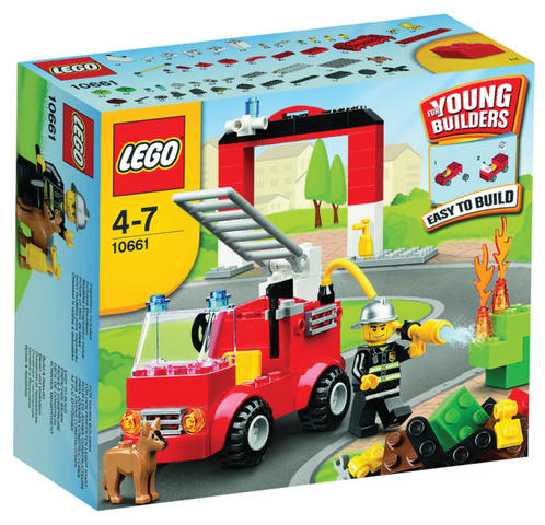 LEGO® Elemek és egyebek 10661 - Első LEGO® Tűzoltóállomásom