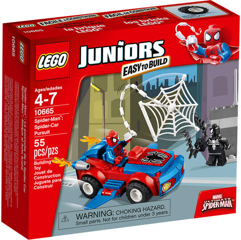 LEGO® Juniors 10665 - Spider-ManTM: Pókautó támadás