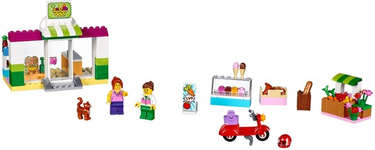 LEGO® Juniors 10684 - Szupermarket játékbőrönd