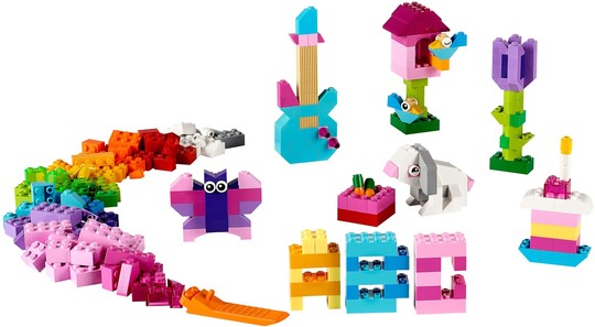 LEGO® Elemek és egyebek 10694 - LEGO® Kreatív világos kiegészítők