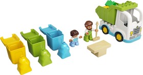 LEGO® DUPLO® 10945 - Szemeteskocsi és újrahasznosítás