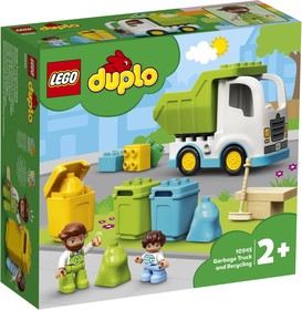 LEGO® DUPLO® 10945 - Szemeteskocsi és újrahasznosítás