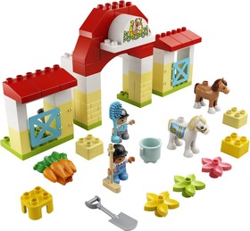 LEGO® DUPLO® 10951 - Lóistálló és pónigondozás