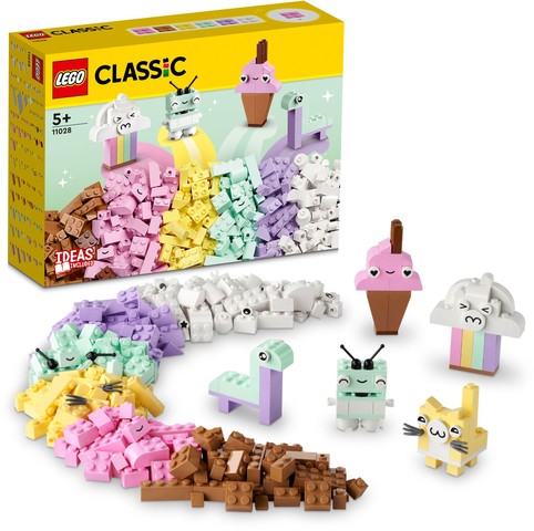 LEGO® Elemek és egyebek 11028 - Kreatív pasztell kockák