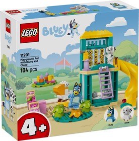 LEGO® Bluey 11201 - Bluey és Kloé vidám kalandjai a játszótéren