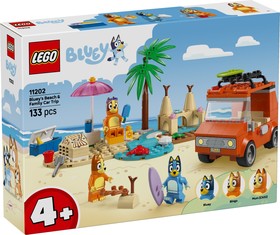 LEGO® Bluey 11202 - Bluey és családja a tengerpartra utazik