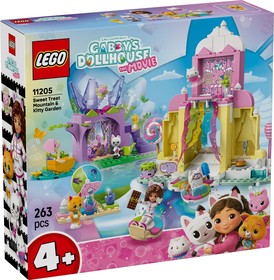LEGO® Gabby babaháza 11205 - Cukorkahegy és cicakert