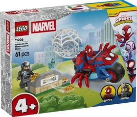 LEGO® Marvel 11206 - Motorkerékpáros Pókember vs. Rhino