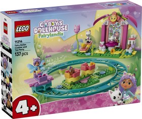 LEGO® Gabby babaháza 11214 - Tündéri hullámvasút és teázás