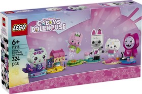 LEGO® Gabby babaháza 11215 - Gabi kockákból épült cicabarátai