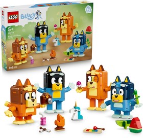 Bluey családja kockákból